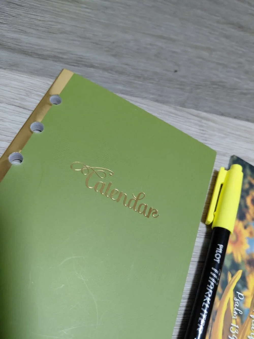 Recollections Creative Year: Green Calendar Planner